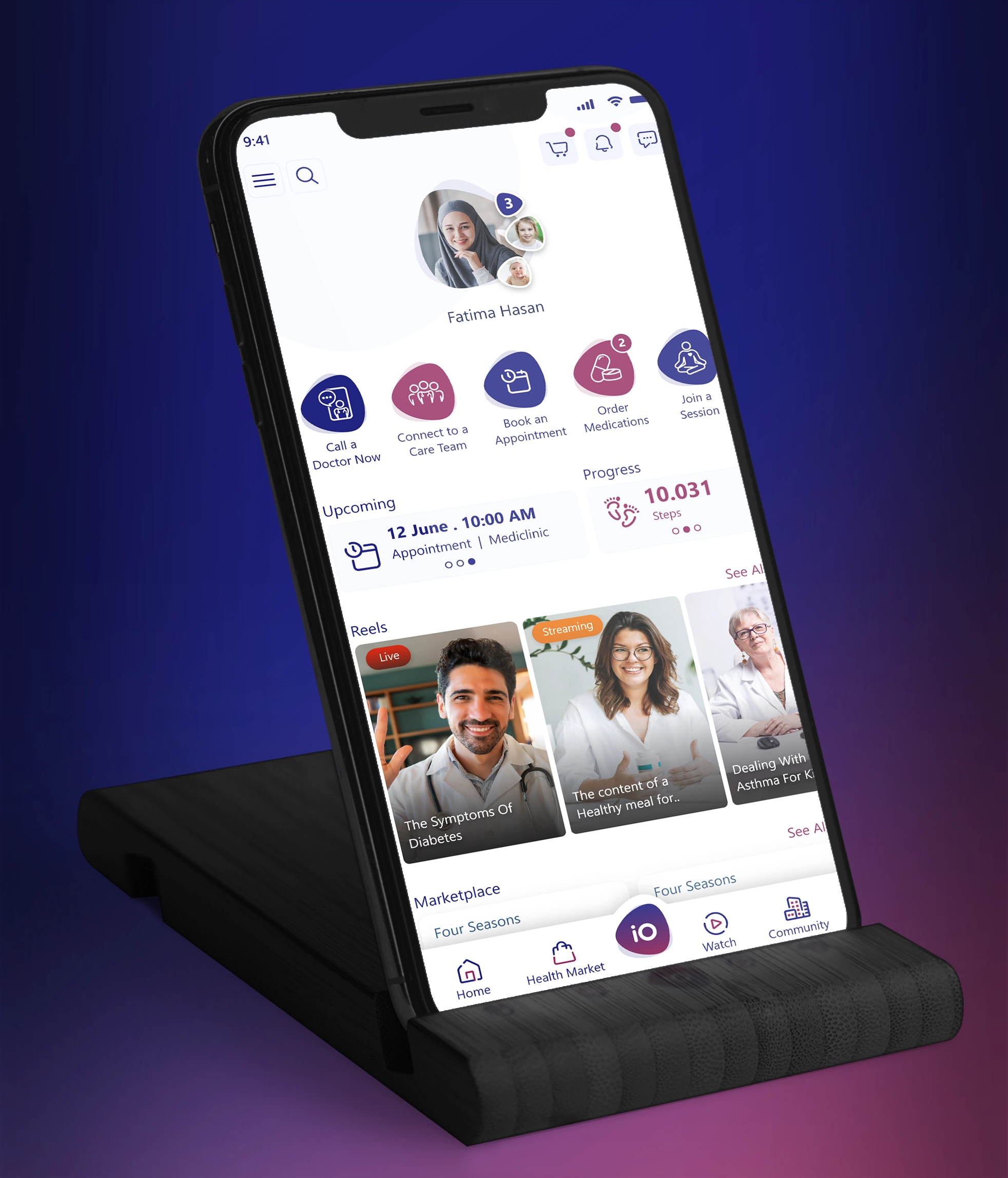 SuperApp thumbnail Main Page